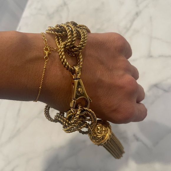 Stunning Y2K Brass Chain Link Dolce & Gabbana Bracelet - Picture 2 of 9